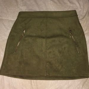Forever 21 Suede Skirt